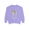 Rescue Dog Sweatshirt, Violet, front view