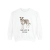 Rescue Dog Sweatshirt, White, front view