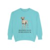 Rhodesian Ridgeback Sweatshirt, Chalky Mint, front view