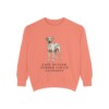 Rhodesian Ridgeback Humor Sweatshirt, Terracotta, front view