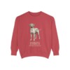 Rhodesian Ridgeback Latin Sweatshirt, Crimson, front view