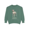 Rhodesian Ridgeback Latin Sweatshirt, Light Green, front view