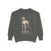 Rhodesian Ridgeback Latin Sweatshirt, Pepper, front view