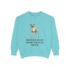 Rhodesian Ridgeback Mom Sweatshirt, Chalky Mint, front view