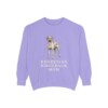 Rhodesian Ridgeback Mom Sweatshirt, Violet, front view