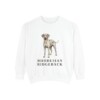 Rhodesian Ridgeback Sweatshirt, White, front view