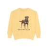 Rottweiler Sweatshirt, Butter, front view