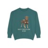 Rottweiler Dad Sweatshirt, Blue Spruce, front view