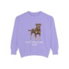 Rottweiler Dad Sweatshirt, Violet, front view