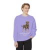 Rottweiler Dad Sweatshirt, Violet, person 1 front