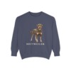 Rottweiler Sweatshirt, Denim, front view