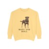 Rottweiler Humor Sweatshirt, Butter, front view