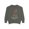 Rottweiler Humor Sweatshirt, Pepper, front view