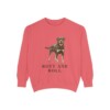 Rottweiler Humor Sweatshirt, Watermelon, front view