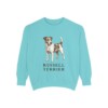 Russell Terrier Sweatshirt, Chalky Mint, front view