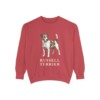 Russell Terrier Sweatshirt, Crimson, front view