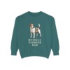 Russell Terrier Dad Sweatshirt, Blue Spruce, front view