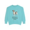 Russell Terrier Dad Sweatshirt, Chalky Mint, front view