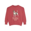 Russell Terrier Dad Sweatshirt, Crimson, front view