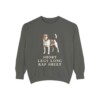 Russell Terrier Humor Sweatshirt, Pepper, front view