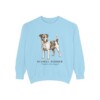 Russell Terrier Latin Sweatshirt, Chambray, front view