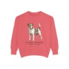 Russell Terrier Latin Sweatshirt, Watermelon, front view