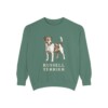 Russell Terrier Sweatshirt, Light Green, front view