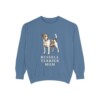 Russell Terrier Mom Sweatshirt, Blue Jean, front view
