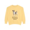 Russell Terrier Mom Sweatshirt, Butter, front view