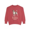 Russell Terrier Mom Sweatshirt, Crimson, front view