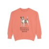 Russell Terrier Mom Sweatshirt, Terracotta, front view