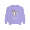 Russell Terrier Mom Sweatshirt, Violet, front view