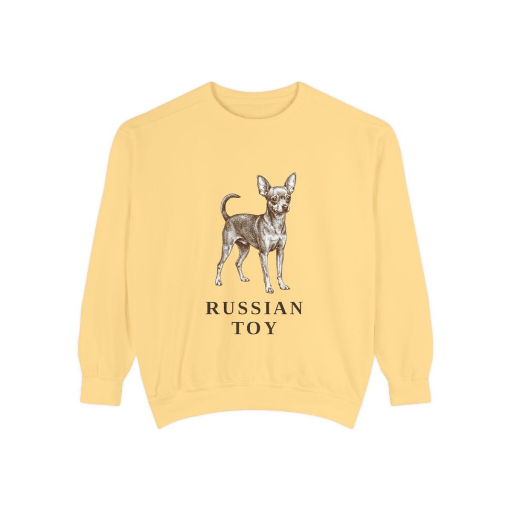 Russian Toy Sweatshirt, Butter, front view