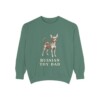 russian-toy-sweatshirt-dad-light-green Russian Toy Dad Sweatshirt, Light Green, front view