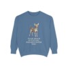 Russian Toy Humor Sweatshirt, Blue Jean, front view