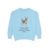Russian Toy Humor Sweatshirt, Chambray, front view