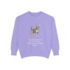 Russian Toy Humor Sweatshirt, Violet, front view