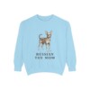 russian-toy-sweatshirt-mom-chambray Russian Toy Mom Sweatshirt, Chambray, front view