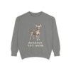 russian-toy-sweatshirt-mom-grey Russian Toy Mom Sweatshirt, Grey, front view
