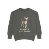 russian-toy-sweatshirt-mom-pepper Russian Toy Mom Sweatshirt, Pepper, front view