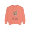 russian-toy-sweatshirt-mom-terracotta Russian Toy Mom Sweatshirt, Terracotta, front view