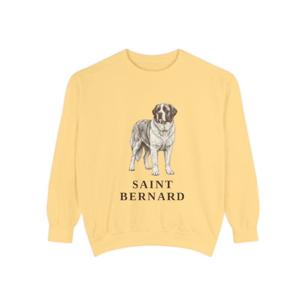 Saint Bernard Sweatshirt, Butter, front view