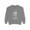 Saint Bernard Dad Sweatshirt, Grey, front view