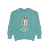 Saint Bernard Dad Sweatshirt, Seafoam, front view
