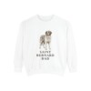 Saint Bernard Dad Sweatshirt, White, front view