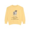 saint-bernard-sweatshirt-humor-butter Saint Bernard Humor Sweatshirt, Butter, front view