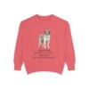 saint-bernard-sweatshirt-humor-watermelon Saint Bernard Humor Sweatshirt, Watermelon, front view