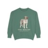 Saint Bernard Latin Sweatshirt, Light Green, front view