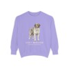 Saint Bernard Latin Sweatshirt, Violet, front view