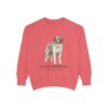 Saint Bernard Latin Sweatshirt, Watermelon, front view
